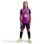 FC Barcelona Strike Haut De Foot À Manches Courtes Nike Dri-Fit pour Ado, Vivid Purple/Vivid Purple/Midwest Gold, HJ7831-552, XL