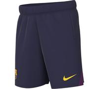FC Barcelona Strike Nike Dri-Fit HJ7877-594 Short de Football en Maille pour Enfants Plus âgés, Violet impérial/doré Midwest Gold, Taille XL