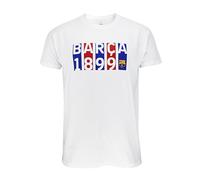 FC Barcelona - T-Shirt Officiel Flag White Barça, Unisexe, XXL
