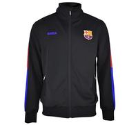 FC Barcelona Veste Plus BARÇA BLACK avec licence pour adulte, taille L, Noir , L