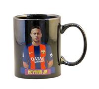 FC BARCELONE 173FCB501JOU-N Mug Logo Joueur Neymar Céramique Noir 15 x 9 x 12 cm