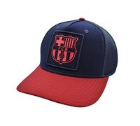 FC Barcelone Casquette Barça Patch Navy avec licence Taille adulte réglable