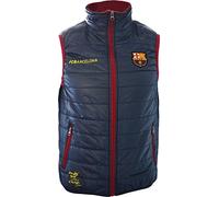 Fc Barcelone Doudoune sans Manche Barça - Collection Officielle Taille Enfant garçon