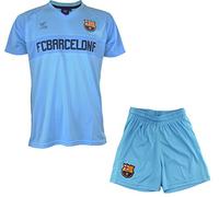 Fc Barcelone Ensemble Maillot + Short Barça - Collection Officielle Taille Enfant 8 Ans