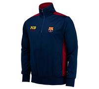 FC Barcelone Sweat Demi zippéa Barca - Collection Officielle Taille Adulte Homme XL