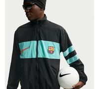 FC Barcelone Veste Imperméable i96 Woven 3ème - Noir/Turquoise/Jaune Doré - Nike Small