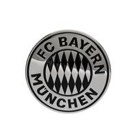 FC Bayern Logo chromé - Argent