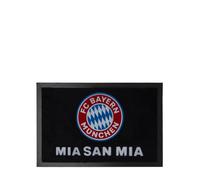 FC Bayern Paillasson Logo - Noir
