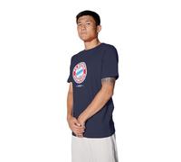 FC Bayern München T-shirt Essential pour homme, bleu marine, bleu marine, L