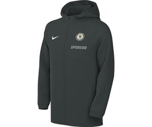 FC Chelsea Academy Pro Nike HJ7377 Veste de pluie à capuche pour enfants plus âgés