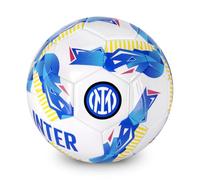 FC Internazionale Milano S.p.A. IM Ballon Fluo Taille 5, Football Inter Jeunesse Unisexe, Blanc