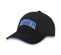 FC Internazionale Milano S.p.A. Inter Cappellino da Baseball, Collezione Back to Stadium, Casquette de Foot Mixte Adulte, Nero,blu, 23I004U0102