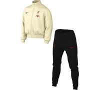 Fc Liverpool Strike Special Edition Dri-Fit HJ2167-114 Survêtement de football en maille tricotée pour homme, lait de noix de coco, noir/rouge gym, taille XL
