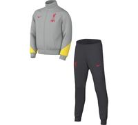 FC Liverpool Strike Third Dri-Fit Survêtement de football en tricot pour jeunes enfants, gris fumé/jaune chromé/rouge global, FQ2698-078, S