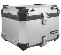 FC-Moto Alu Topcase Trolley 58 L Valise, gris-argent, taille 58