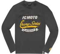 FC-Moto Champ Series Chemise Longsleeve, noir-gris, taille M pour homme