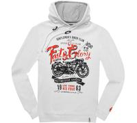 FC-Moto Fast and Glory Capuche, blanc, taille M pour homme