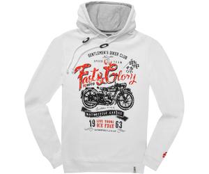 FC-Moto Fast and Glory Capuche, blanc, taille S pour homme