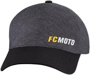 FC-Moto Logo-C Cap, noir-gris, taille S M pour homme