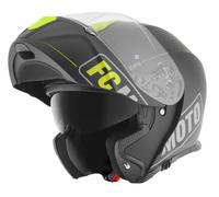 FC-Moto Novo Straight Casque, noir-jaune, taille M pour homme