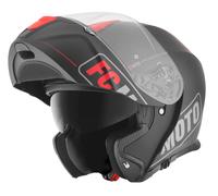 FC-Moto Novo Straight Casque, noir-rouge, taille XS pour homme