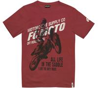 FC-Moto Team-FCM T-Shirt, rouge, taille M pour homme