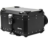 FC-Moto Terreno X Pro Topcase Alu sans vec Dossier réglable, Noir, 65 LTR.