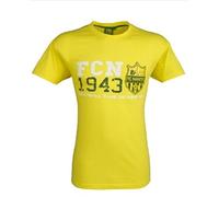 FC Nantes - FCN 1943 - T-shirt - Homme - Jaune - FR: L (Taille Fabricant: L)