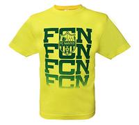 FC NANTES T-Shirt Collection Officielle Football Club Nantes Atlantique FCNA - Ligue 1 - Taille Enfant garçon 8 Ans