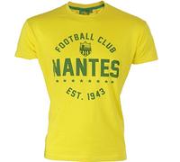 FC Nantes - Tee Shirt Adulte - Tee Shirt 100% coton mixte collection officielle FC Nantes - T-shirt unisexe pour le sport