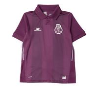 FC Porto Enfant New Balance 26/27 Away Youth Short Sleeve Jersey en Bordeaux, Polyester, Taille YM