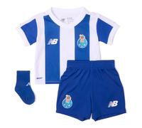 FC Porto Enfant New Balance 26/27 Home Baby Kit en Blanc/Bleu, Polyester, Taille 3-6