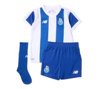 FC Porto Enfant New Balance 26/27 Home Infant Kit en Blanc/Bleu, Polyester, Taille 4-5
