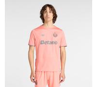 New Balance Homme FC Porto Away Short Sleeve Jersey en Noir, Polyester, Taille XL