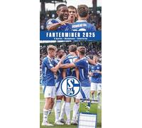 FC Schalke 04 2025 Calendrier pour fans de football 22 x 45 cm