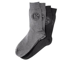 FC Schalke 04 Business Chaussettes Lot de 2 Taille 43-46