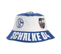 FC Schalke 04 S04 28515 Chapeau de pêcheur Casquette Peche Bleu et blanc, bleu, 1 mois