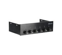 Akasa AK-FC-08BKV2 contrôleur de vitesse du ventilateur 6 canaux Noir