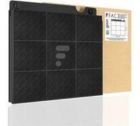 FC02 - Filtre à charbon antiodeurs compatible Wpro Type 15 - 225 x 210 x 30 mm - 300g/m² CHF15/1