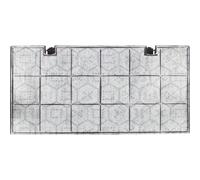 FC08 - Filtre à charbon antiodeurs compatible hotte Wpro Type 150 - 217 x 435 x 20 mm - 1100 g/m² CHF150/1