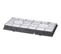 FC09 - Filtre à charbon antiodeurs compatible hotte Wpro Type 190 - 485 x 265 x 48 mm - 1300 g/m² CHF190/1