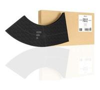 Fc12 - filtre à charbon antiodeurs compatible hotte type 10 - 263 x 135 x 25 mm - 260 g/m² chf85/1