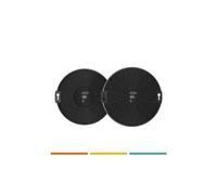 Lot de 2 filtres charbon KITFC155 CR490 (143963-1276) Hotte (KITFC155 EFF75 FRANKE SMEG FABER ELECTROLUX PROGRESS ZANUSSI AEG FAURE ZANKER)