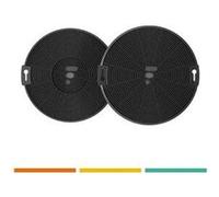 Lot de 2 filtres charbon smeg kitfc155 hotte smeg kic90c-1