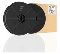 Generique Filtre de hotte à charbon Fc17 2 pièces universel Ø 180/190 mm G