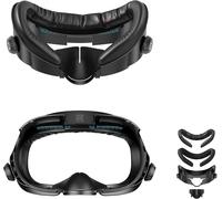 Fc4 Upgraded Face Cover Pad Facial Interface Compatible With Meta/Oculus Quest 3 Accessories, With Knob Adjustable, With Pu Face Cushion And Breathable Ice Silk Cotton (Better For Halo Head Strap