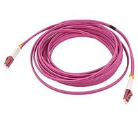 FC4LC05 Câble patch fibre OM4 LC/UPC, recto-verso 5m LSZH rose LOGILINK