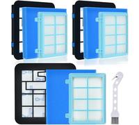 FC9332/09 Filtres pour Philips aspirateur FC9331 FC9332 FC8010/01 FC9334 FC9333 FC9330 FC9555 FC9550 pour Philips Power Pro Compact Cyclone série 5 filtres actifs, avec bandes