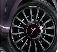 FCA 1 Enjoliveur original logo éléphant rose
