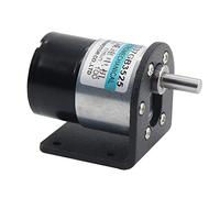 FCARUMIQP Mini Moteur 12 V sans balais 24 DC 37 décélération Petit à Inversion Positive Lent avec Support : 500 TR/Min, Tension V(12v,5RPM)
